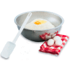 Plastic Spatula 16-1/2 - Nsf - Pkg Qty 6