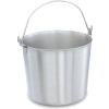 Vollrath 59150 - Utility Pail, 16 Qt., Stainless Steel, Handle - Pkg Qty 3