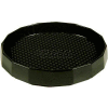 Vollrath, Traex Tuffex Beverage Coaster, 611-0606, 6" Diameter, Black - Pkg Qty 12