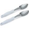 Perforated White Ergo Grip Spoon - Pkg Qty 12