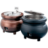 Vollrath® Cayenne® - Colonial Kettles™ 11 Qt. Black Warmer with Package