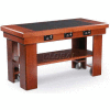 Vollrath® Induction Buffet Table, 7552284, Dark Red Mahogany, 60" X 30"