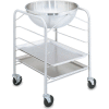 Bowl & Stand with Tray Slides