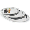 Vollrath® Oval Stainless Steel Tray - 17-5/8"L X 13"W - Pkg Qty 3