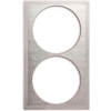 Vollrath® Miramar Cookware Single Size Template 8242516 Two Large Rounds Stainless Satin Edge