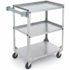 Vollrath® Stainless Steel Utility Cart, 300 lb. Capacity, 15-1/2"L x 15-1/2"W x 32-5/8"H