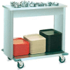 Vollrath® Signature Server®-Tray and Flatware Cart 38D x 22-1/2W x 34H