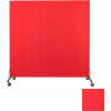 Portable Privacy Screen, VP6, Red