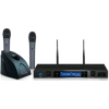 Technical Pro Professional UHF Dual Rechargeable Wireless Microphone System, WMR20