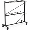 Virco® HCT6072 Two Tier Mobile Chair Cart