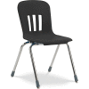 Virco® N918 The Metaphor® Stacking Chair 18", Black With Chrome - Pkg Qty 4