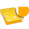 Neenah Paper Astrobrights Colored Paper, 8-1/2" x 11", 24 lb, Cosmic Orange, 500 Sheets/Ream