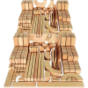 Whitney Brothers Half Unit Block Set - 340 Pieces