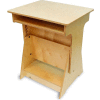 Whitney Brothers Convertible Sit-Stand Children's Desk - Natural