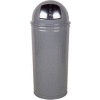Tall Trash Container For Use W/Dome Tops, Gray, 80 Quart, 16"Dia X 29"H - Pkg Qty 3