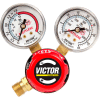 Victor® Regulator Single Stage-Acetylene G150-15-200R 021 "A", Brass, CGA-200, 400 PSI
