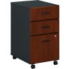 Bush Furniture Three Drawer File Cabinet (Assembled)- Hansen Cherry - Series A
