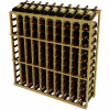 Vintner Commercial 10 Column Merchandiser W/Individual Bottle Rails - Pine, Walnut