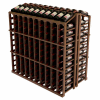 Vintner Commercial Island W/Individual Bottle Rails - Mahogany, Walnut