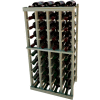 Individual Bottle Wine Rack - 4 Columns, 3 ft high - Unstained Pine