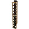 Individual Bottle Wine Rack - 1 Column, 3 ft high - Mahogany, Redwood