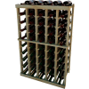 Individual Bottle Wine Rack - 5 Columns, 3 ft high - Light, Redwood