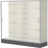 Colossus Floor Case, Plaque Back, Satin Frame, 72"L x 66"H x 20"D