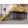 Wildeck® Industrial Steel Mezzanine 31'- 5"W x 16'D x 8'H Clearance