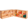 Folding Storage, 30"H, Maple