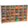 30 Tray Storage with Clear Trays