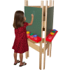 Wood Designs™ Three-Way Adjustable Easel with Chalkboard