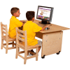 Wood Designs™ Adjustable Height Computer Table
