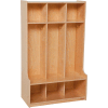 Three Section Seat Locker