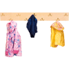 Wood Designs™ Hang-up Coat Rack with 9 2-Prong Hooks