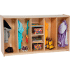 Tip-Me-Not 30"H, Four Section Locker