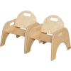 Wood Designs™ Woodie, 7" Seat Height, Carton of Two