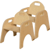 Wood Designs™ Woodie, 9" Seat Height, Carton of Two