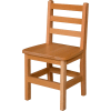 Wood Designs™ 14" Seat Height Hardwood Chair, Packed One Per Carton