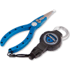 T-Reign Fishing Pliers with Medium Retractable Gear Tether 0TBP-0071 - Carabiner