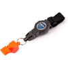 T-Reign Retractable Gear Tether with FOX40 Safety Whistle 0TBP-0211 - VELCRO®Brand Strap