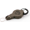 T-Reign Hunting Retractable Gear Tether 0TR0-215 - Medium 36"Extention OD Green Carabiner