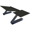 Uncaged Ergonomics WEKTB WorkEZ Keyboard Tray & Mouse Pad, Black