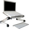 Uncaged Ergonomics WELS WorkEZ Light Aluminum Laptop Stand, Silver