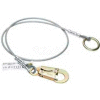 Werner® A113004 Anchor Extension, 4'L, O-Ring, Snaphook