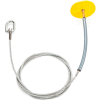 Werner® A710004-1 Drop Through Anchor, 4" Round 1'L Steel Cable