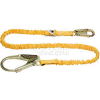 Werner® C351200 SoftCoil Lanyard, 6'L, Snaphooks W/ Rebar Hook