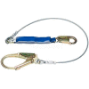 Werner® C361200 DeCoil Lanyard, 6'L, Snaphooks W/ Rebar Hooks