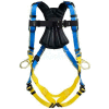 Werner® H133001 Blue Armor Positioning Harness, Quick-Connect Legs, S