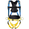 Werner® H133101 Blue Armor Construction Harness, Quick-Connect Buckle, S