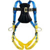 Werner® H262002 Blue Armor Climbing/Positioning Harness, Tongue Buckle Legs, M/L